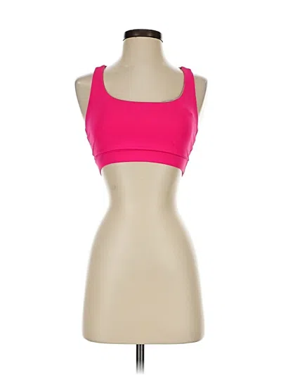 Pre-owned Lululemon Athletica Sports Bra In Pink