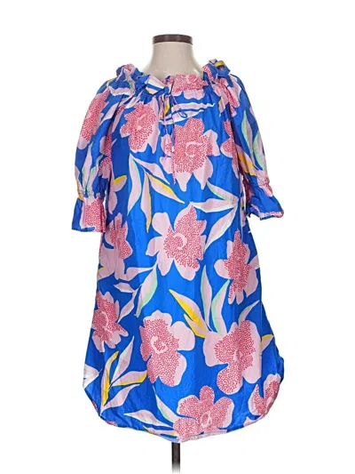 Pre-owned Sara Campbell Casual Dress In Blue