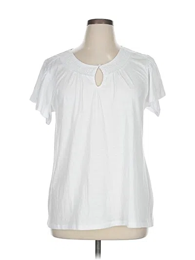 Pre-owned Fresh Short Sleeve T-shirt In White