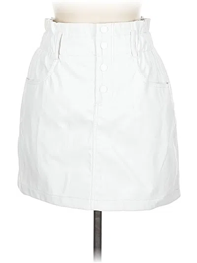 Pre-owned Ci Sono Casual Skirt In White