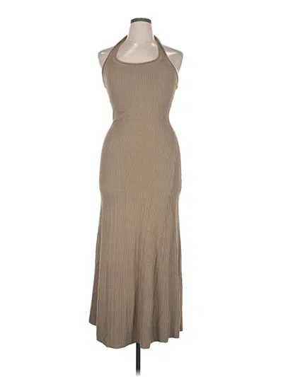 Pre-owned Dissh Casual Dress In Brown