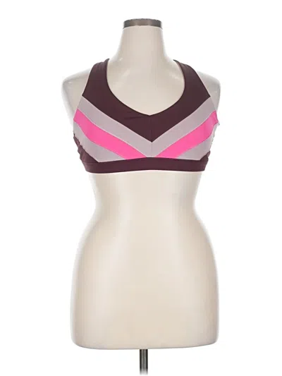 Pre-owned Athleta Sports Bra In Pink