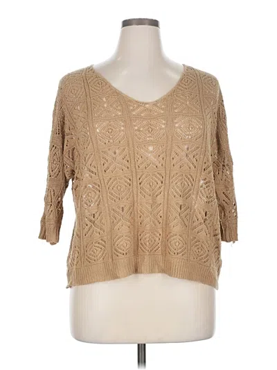 Pre-owned Dokotoo Pullover Sweater In Brown