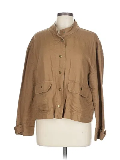 Pre-owned Nicole Miller Jacket In Brown