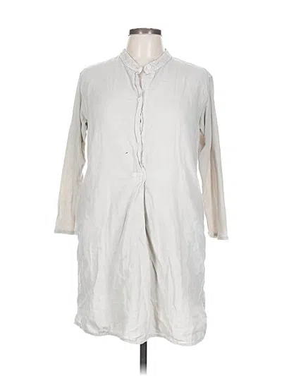 Pre-owned James Perse Casual Dress In White