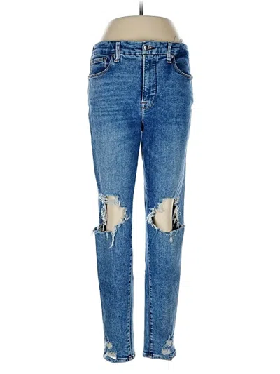 Pre-owned Good American Jeans In Blue