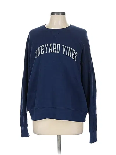 Pre-owned Vineyard Vines Sweatshirt In Blue