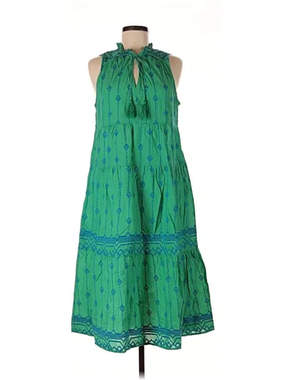 Pre-owned Umgee Casual Dress In Green