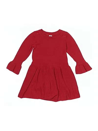 Pre-owned Baby Gap Kids' Dress In Red