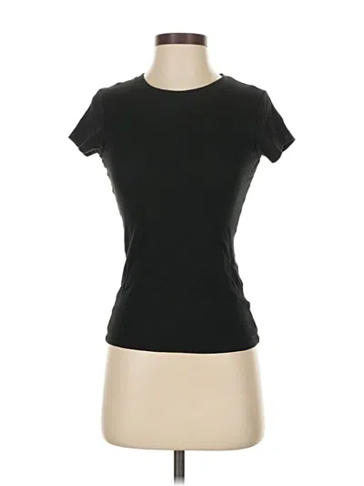 Pre-owned Club Monaco Short Sleeve T-shirt In Black