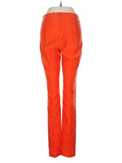 Pre-owned Veronica Beard Dress Pants In Orange