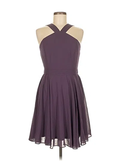 Pre-owned Lulus Cocktail Dress In Purple