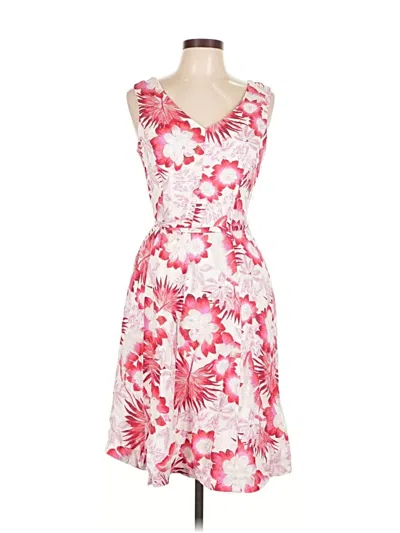 Pre-owned Lands' End Cocktail Dress In Pink