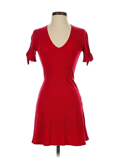 Pre-owned Reformation Casual Dress In Red