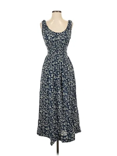 Pre-owned Faherty Casual Dress In Blue