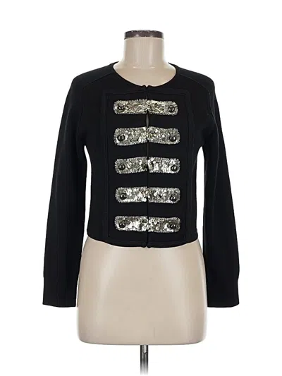 Pre-owned Marc By Marc Jacobs Wool Cardigan Sweater In Black