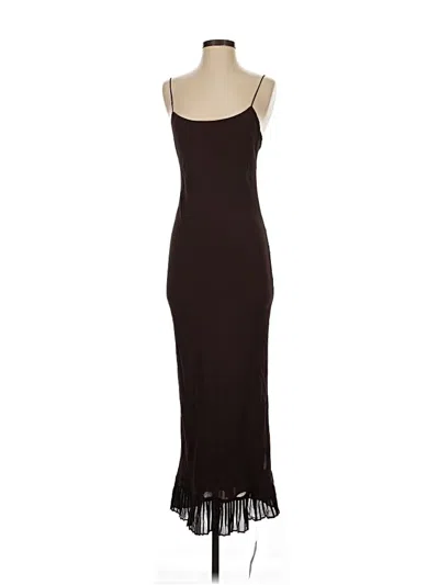 Pre-owned Reformation Cocktail Dress In Brown