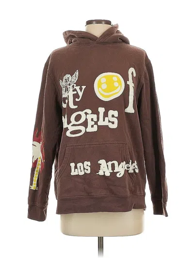 Pre-owned Pacsun Zip Up Hoodie In Brown
