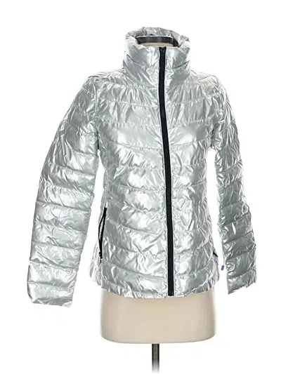 Pre-owned Gap Snow Jacket In Silver