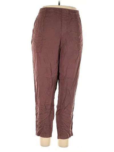 Pre-owned Gap Casual Pants In Brown