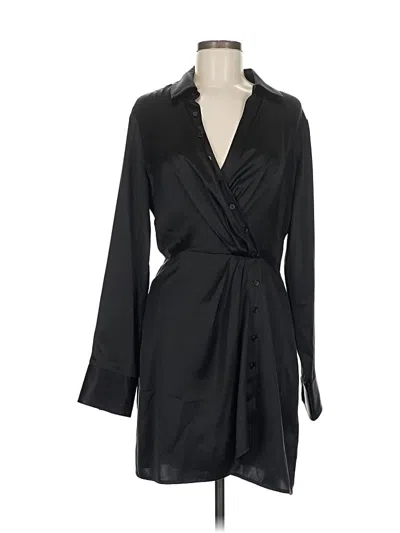 Pre-owned Reformation Casual Dress In Black
