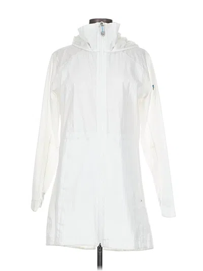 Pre-owned Kuhl Raincoat In White