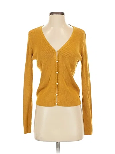 Pre-owned Scotch & Soda Cardigan Sweater In Gold