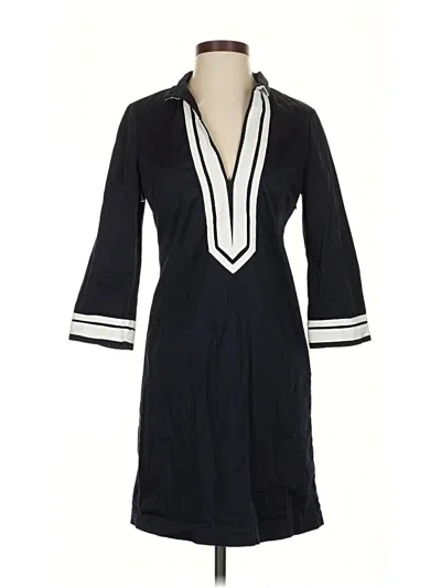 Pre-owned Tory Burch Casual Dress In Black