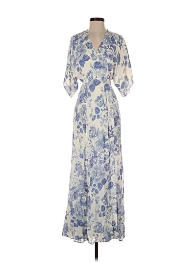 Pre-owned Reformation Casual Dress In Blue