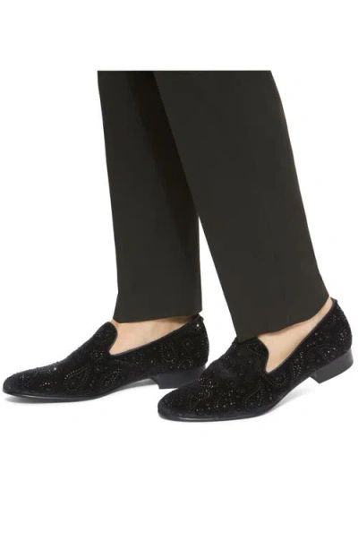 Kurt Geiger London Ace Crystal Loafer In Black