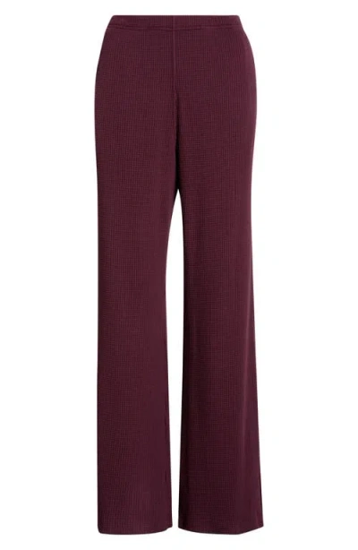 Lunya Waffle Soft Wide Leg Pants In Multi