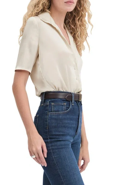 Favorite Daughter The Sunny Shirt In Animal Print