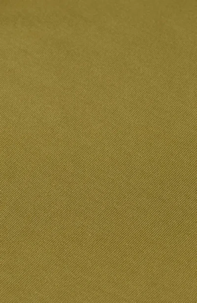 Scotch & Soda Drapey Long Sleeve Jersey Top In Green