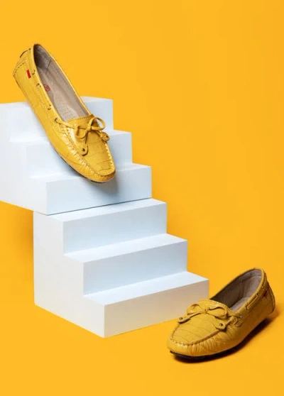 Marc Joseph New York Cypress Hill Croco Tiebow Driver Loafer