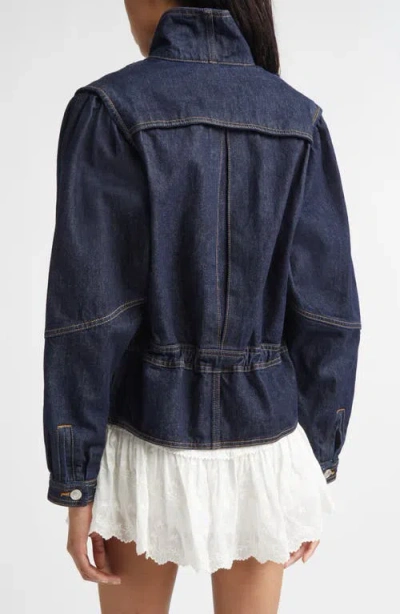 Isabel Marant Dolie Denim Jacket In Blue
