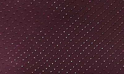 Afrm Kaylee Stud Accent Long Sleeve Mesh Top In Brown