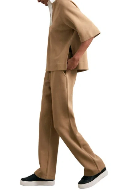 Reiss Black Leather Low-top Trainers In Black