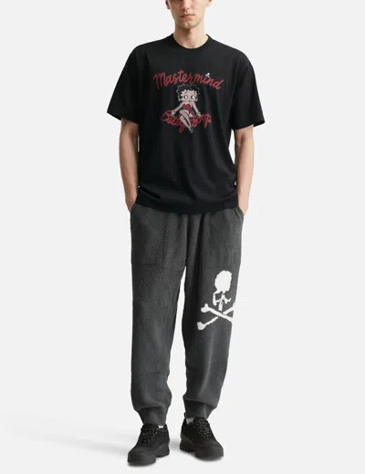 Mastermind Japan Mastermind World X X Betty Boop Damaged Short Sleeve T-shirt In Black