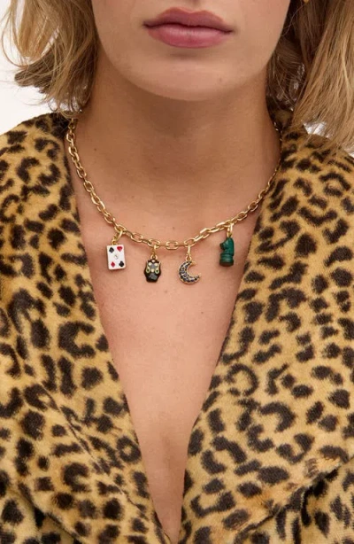 Clare V . Le Panther Charm In Black