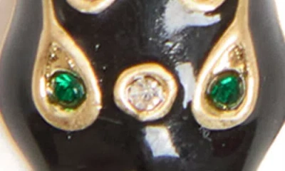 Clare V . Le Panther Charm In Black