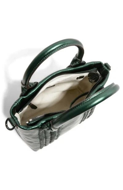 Aimee All For Love Novelty French Leather Tote In Orange