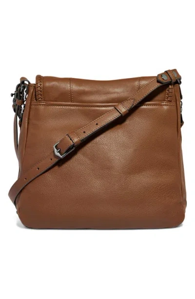 Aimee All For Love Convertible Leather Shoulder Bag In Orange