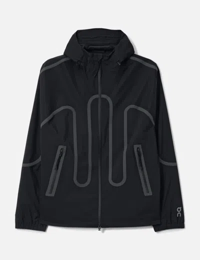On X Bureau Borsche Waterproof Jacket Ik In Black