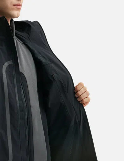 On X Bureau Borsche Waterproof Jacket Ik In Black