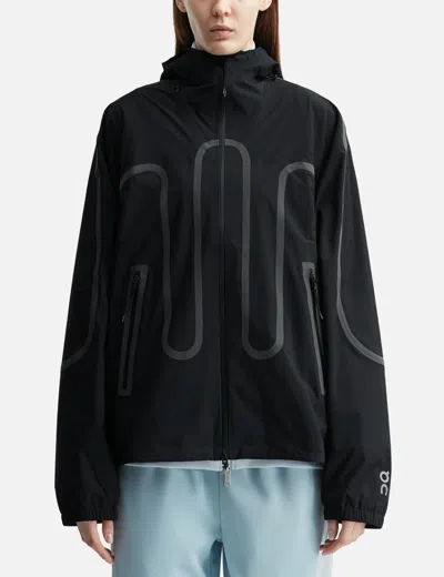 On X Bureau Borsche Waterproof Jacket Ik In Black