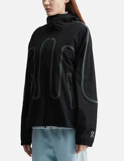 On X Bureau Borsche Waterproof Jacket Ik In Black