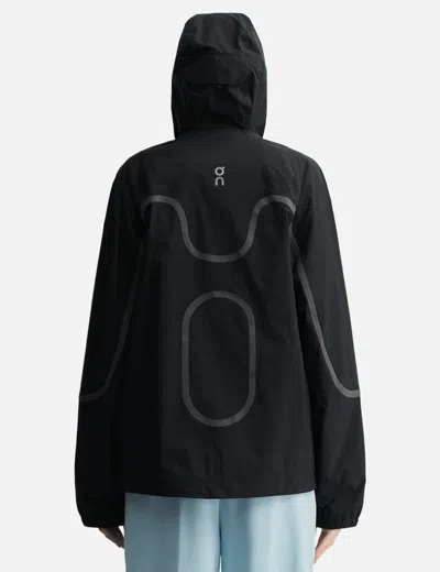 On X Bureau Borsche Waterproof Jacket Ik In Black