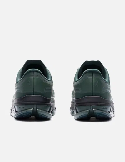 On Cloudflow 5 Ad Rubber-trimmed Mesh Sneakers In Green