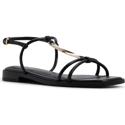 Aldo Ebaeryn Ankle Strap Sandal In Black