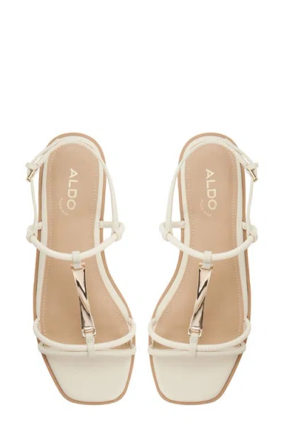 Aldo Ebaeryn Ankle Strap Sandal In Neutral